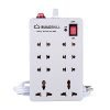 Buildskill 240V Heavy Duty 8 Socket Extension Boards (White)