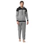 VIMAL JONNEY Men Cotton Blend Solid Night Suit Co-ord Sets Pack of 2 Multicolor Medium-T_11_MLG_D1_MLG_02-M