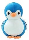 Babique Penguin Teddy Bear Plush Soft Toy Cute Kids Birthday Animal Baby Boys/Girls 28 cm, Blue