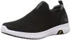 Skechers Mens Elite Flex Prime Black/White Casual Shoe – 10 UK (232211-BKW)