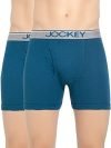 Jockey Men’s Cotton Briefs (Pack of 2) (38049_Blue_XL)