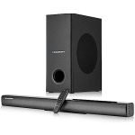 Blaupunkt Newly Launched Sbw75 2.1 Soundbar With Subwoofeer I 75W Rms I 4 Full Range Speaker I Bluetooth I Aux I Usb I Remote Control With Equalizer