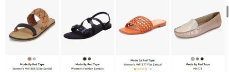 deal at 379/- ; Mode By Red Tape women’s footwear at minimum 80% Off.
