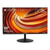 ZEBRONICS 22 inch 75Hz Monitor with FHD 1080p, Free sync Support, HDMI, VGA, 250 Nits max, 16.7M Colors, Built-in Speakers and Slim Bezel Less Design ZEB-S22A