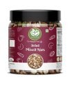Go Vegan Mix Nuts and Dry Fruits 1kg | Mix Dry Fruits | Mix Nuts | Snack Pack for Healthy Living – Assorted Almonds, Cashews, Walnuts, Raisins, Cranberry and More | Jar Pack