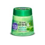 BoroPlus Aloe Vera Gel with Green Tea 100% Organic for Skin & Hair, Rich in Vitamin E and Antiseptic Herbs for Smooth, Nourished and Moisturised Skin, 200ml