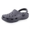 Kraasa Clogs for Men, Casual Sandals for Men, Walking Clogs for Men’s Grey UK 10