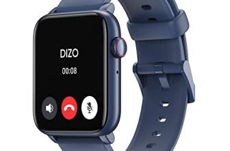 Dizo Watch D2 Power (By Realme Techlife) –Large 1.91″ Superlight, Single Chipset Bluetooth Calling Smartwatch With Smart Swipe, 150 +Stylish Watch Faces And 10 Day Battery (Ocean Blue)