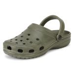 Kraasa Clogs for Men, Casual Sandals for Men, Walking Clogs for Men’s Mehandi UK 10