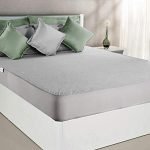 Amazon Brand – Solimo Melange Fabric Water Resistant , 75X72 Inches, King Size (Grey, Cotton Blend)