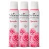 Enchanteur Romantic Perfumed Deodorant Body Spray for Women | Ever Lasting | No Gas | Floral Freshness & Odour protection | 150ml (Pack of 3)