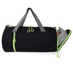 Sfane Polyester Men & Women Trendy Sports Duffle/Gym Bag/Shoulder Bag (Neon) with Shoe Compartment (1 Qty)