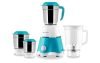 Longway Super Dlx Mixer Grinder – White & Blue (4 Jar)