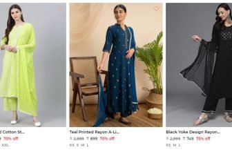 Libas Purple Day Sale : 70-75% Off On Bestsellers + Extra CouponBuy For ₹1999 & More, Get Extra 5% Off | Use Code : PURPLE5Buy For ₹2999 & More, Get Extra 10% Off | Use Code : PURPLE10Buy For ₹3999 & More, Get Extra 15% Off | Use Code : PURPLE15Buy For ₹5999 & More, Get Extra 20% Off | Use Code : PURPLE20