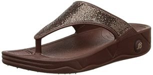Sandak womens KAFI Brown Slipper – 4 UK(5724714)