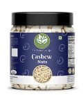 Go Vegan Raw Cashew W320 Grade 1Kg | Premium Whole Cashews | Whole Crunchy Cashews Jar Pack