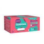 Evereve Tampons, 100% Organic Cotton, For Heavy Menstrual flow, 16 pcs, Super absorption, Safe, Soft & Comfortable, Stain-free periods, Rash-free, Prevents odour, FDA approved, Biodegradable