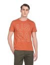 U.S. POLO ASSN. Men’s Printed Regular Fit T-Shirt (UDTSHS0109_Dk. Red XL)