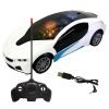 NHR 4 Function Remote Control Car, Racing/ Sports Car, New Model RC Car with LED Light for Kids (3+ Years, White)