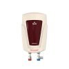 Polycab Emerald 1Ltr Electric Instant Water Heater (Geyser) with Anti rust tank, powerful heating element, multiple layer safety, ISI certified with 5 years inner tank Warranty (White Black Red)