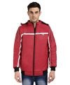 Christy World Men’s Regular fit Jacket (FULLJCKET_MNS_041_MRON_L_Maroon_Large)