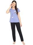Clovia Women’s Cotton But First Coffee T-Shirt (LT0132A01_Grey_M)