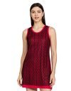 Klamotten Women’s Cotton Nightdress (S_03C_Red_Medium)