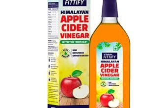 Saffola Fittify Himalayan Apple Cider Vinegar With The Mother Of Vinegar – 500 Ml