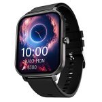 CrossBeats Newly Launched Ignite Pingg 1.83″ Smartwatch with AI ENC Bluetooth Calling, 150+ Watch Face, 100+ Sports Mode, High Resolution, SnapCharge™ 7 Days Battery, Sleep, HR,SpO2, BP Monitor Black