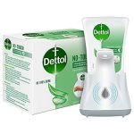 Dettol Handwash No-Touch Automatic Soap Dispenser Device, 250ml with Aloe Vera Refill | Aloe Vera & Moisturizer | 10X Better Protection from Germs