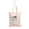 Amazon Brand – Eono Reusable Tote Bags | 100% Organic Cotton Shopping/Grocery Bag | Multi-Purpose Bag | Sturdy Canvas Bag with 15kgs Capacity | Single Pack | Salty but sweet