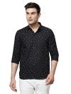 ELYYORK Men’s Cotton Full Sleeve Regular Fit Casual Checkered Shirt | Shirt for Man’s | Casual Shirt for Man’s Black