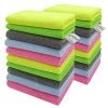 SOFTSPUN Microfiber Cloth Defected Cloth Going Cheap! 20 pcs 20×30 cms 340 GSM Assorted Colour Thick Lint & StreakFree Multipurpose Cloths for Car Bike Cleaning Polishing Washing & Detailing.