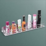 Primax Stainless Steel Chrome Finish Multi Purpose 15 Inches Bathroom Shelf, Silver – Set of 1