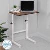 Flipkart Perfect Homes Studio Wood Portable Laptop Table(Finish Color – Brown, Diy(Do-It-Yourself))