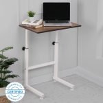 Flipkart Perfect Homes Studio Wood Portable Laptop Table(Finish Color – Brown, Diy(Do-It-Yourself))
