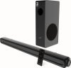 Blaupunkt Germany’s SBW08 220W Dolby Soundbar with 8 Inch(20cm) Subwoofer, 2.1 Channel Surround Sound System with HDMI-ARC, Optical, AUX, Bluetooth and Remote Control, Black