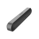 Urgent loooot 🔥899₹Reg : 3,799₹PTron Fusion Evo v3 12W Bluetooth Speaker 5.0 Mini Soundbar, 10Hrs Playback Time, Stereo Soundbar for Phone/TV/Laptop/Tablets/Projectors, Multi Modes Aux/TF Card/USB Drive & 1200mAh Battery (Grey)