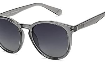 Vincent Chase By Lenskart | Full Rim Round Branded Latest And Stylish Sunglasses | Polarized And 100% Uv Protected | Men & Women | Medium | Vc S13972