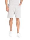 CHKOKKO Men’s Regular Cotton Regular Fit Plain Shorts for Men LightGrey L