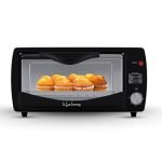 Lifelong 9 Litres Oven, Toaster & Griller OTG Oven for Baking Cake, Pizza, Grilling and Toasting at Home (LLOT09,1 Years Manufacturer’s Warranty, Black)