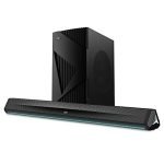 boAt Aavante Bar Stark Bluetooth Soundbar with 160W RMS Signature Sound, 2.1 Channel w/Wireless Subwoofer,Multi-Connectivity Modes,BT v5.3,EQ Modes & Remote Control(Premium Black)