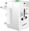 ROMBERSO Universal Travel Adapter International All in one Universal Travel Adapter for Word Wide use Travel Plug USA Canada UK Europe and 150 Other Countries 125-250V