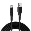 URBN Type-C USB 40W Fast Charging Cable Made for OnePlus (Warp, Dash, Supervooc) MI Turbo Realme (Dart, Superdart)| Unbreakable Rugged & Nylon Braided | Made in India | Length (5 Feet) – Black