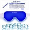 TOWINO® Cooling Gel Relaxing Eye Mask Gel Eye Mask for Dark Circles, Dry Eyes, Cooling Eyes, Pain Relief, Redness, Eye Patches, Sleeping Cool Pad Suitable for All Family Members (Made In India)