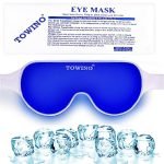 TOWINO® Cooling Gel Relaxing Eye Mask Gel Eye Mask for Dark Circles, Dry Eyes, Cooling Eyes, Pain Relief, Redness, Eye Patches, Sleeping Cool Pad Suitable for All Family Members (Made In India)