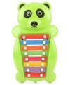 Prime Panda Xylophone 2 in 1 Musical Toy & Pull Along Toy for Kids 2 – 4 Years with 8 Notes Non Toxic no Batteries Yellow (Green)