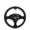 CARMATE Car Steering Cover Finger Grip for Hyundai Accent Viva (Medium Black)