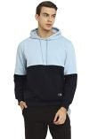 Alan Jones Clothing Men’s Cotton Blend Hooded Neck Hoodies (Sky, L)