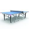 Stag Active Series Table Tennis (T.T) Table| Full Size Professional Table with 7 Minute Quick Easy Setup| Ideal for Both Home&Club – (1 Table Top Cover,2 TT Rackets,6 Balls,1 Clamp Net)
